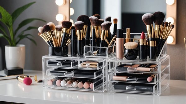 Découvrez notre sélection d'organisateurs maquillage élégants